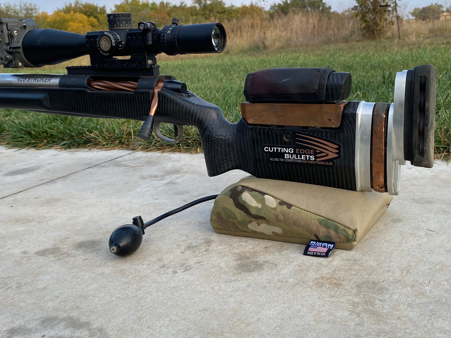 Airfoil L (Lowboy) adjustable precision shooting bag (empty)