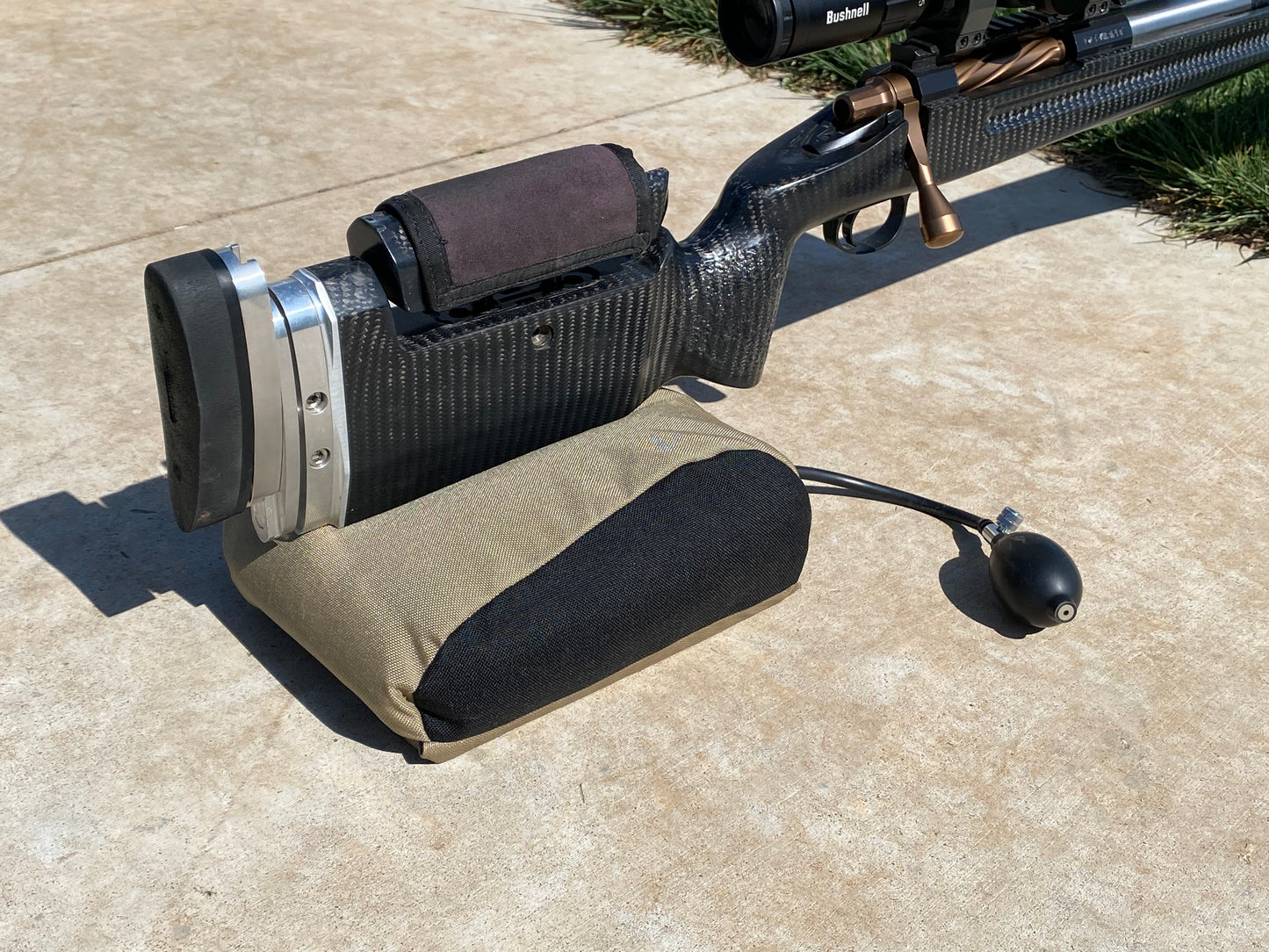 Airfoil Adjustable Precision Shooting Rear Bag (empty)